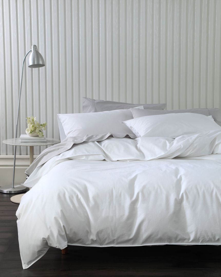 MM Linen - Pure Cotton 250TC Duvet Set - White image 0